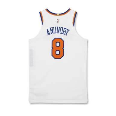 View full screen - View 1 of Lot 21. OG Anunoby ‘Christmas Day’ New York Knicks 2024-2025 Game Worn Association Edition Jersey.