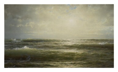 View full screen - View 1 of Lot 96. WILLIAM TROST RICHARDS | AN OCEAN VIEW.