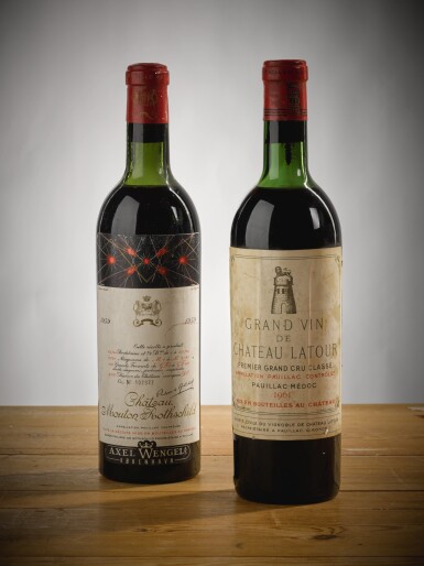 View full screen - View 1 of Lot 2. Château Mouton Rothschild 1959 (1 BT).