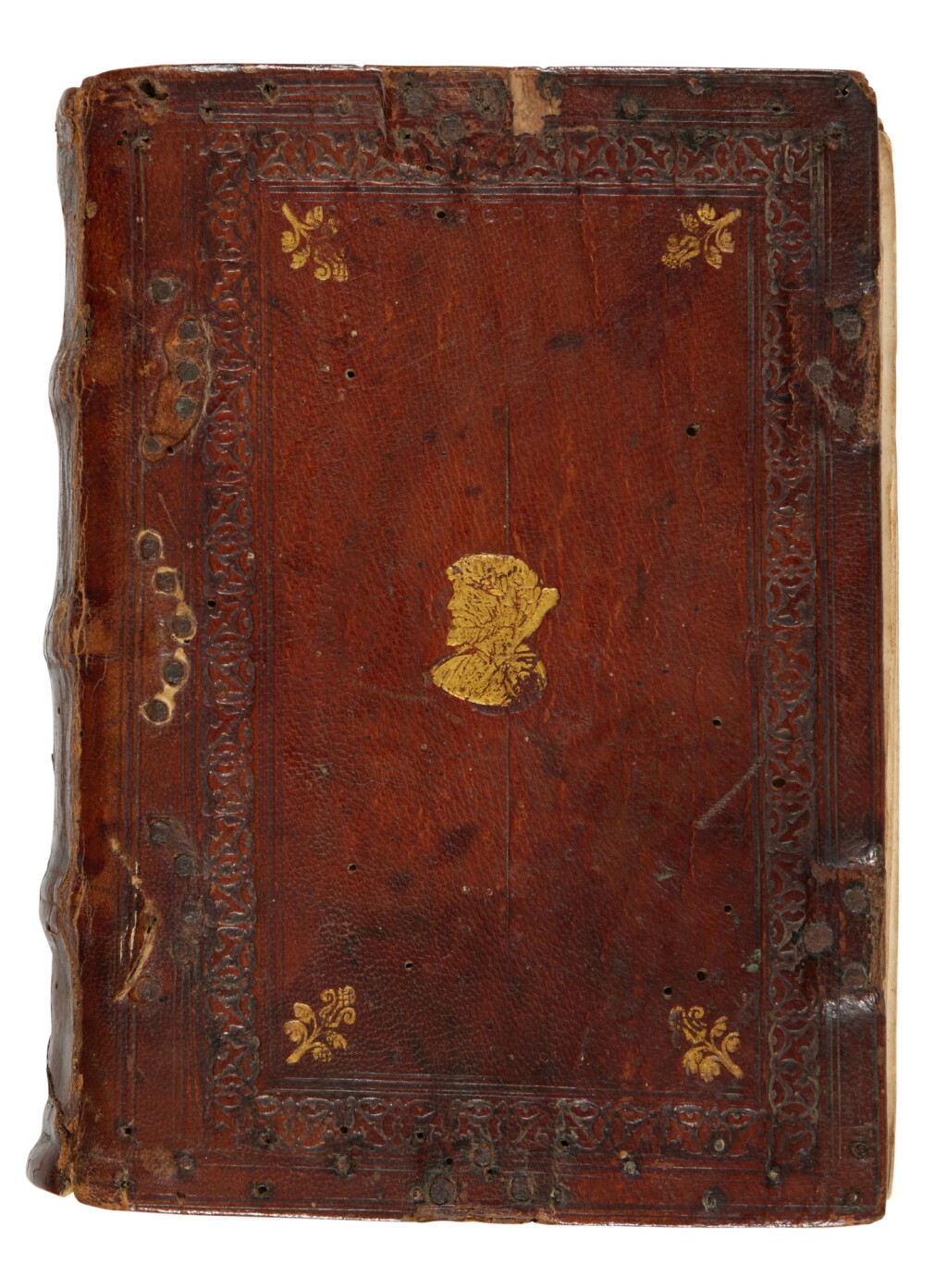 View full screen - View 1 of Lot 1451. Steuco, Recognitio veteris testamenti, Venice, Heirs of Aldo Manuzio & Heirs of Andrea Torresano, 1529, contemporary Bolognese brown goatskin.