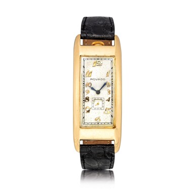 View full screen - View 1 of Lot 8271. Polyplan, Reference 44009 | A yellow gold wristwatch, Circa 1930 Polyplan | 型號44009 | 黃金腕錶,約1930年製.