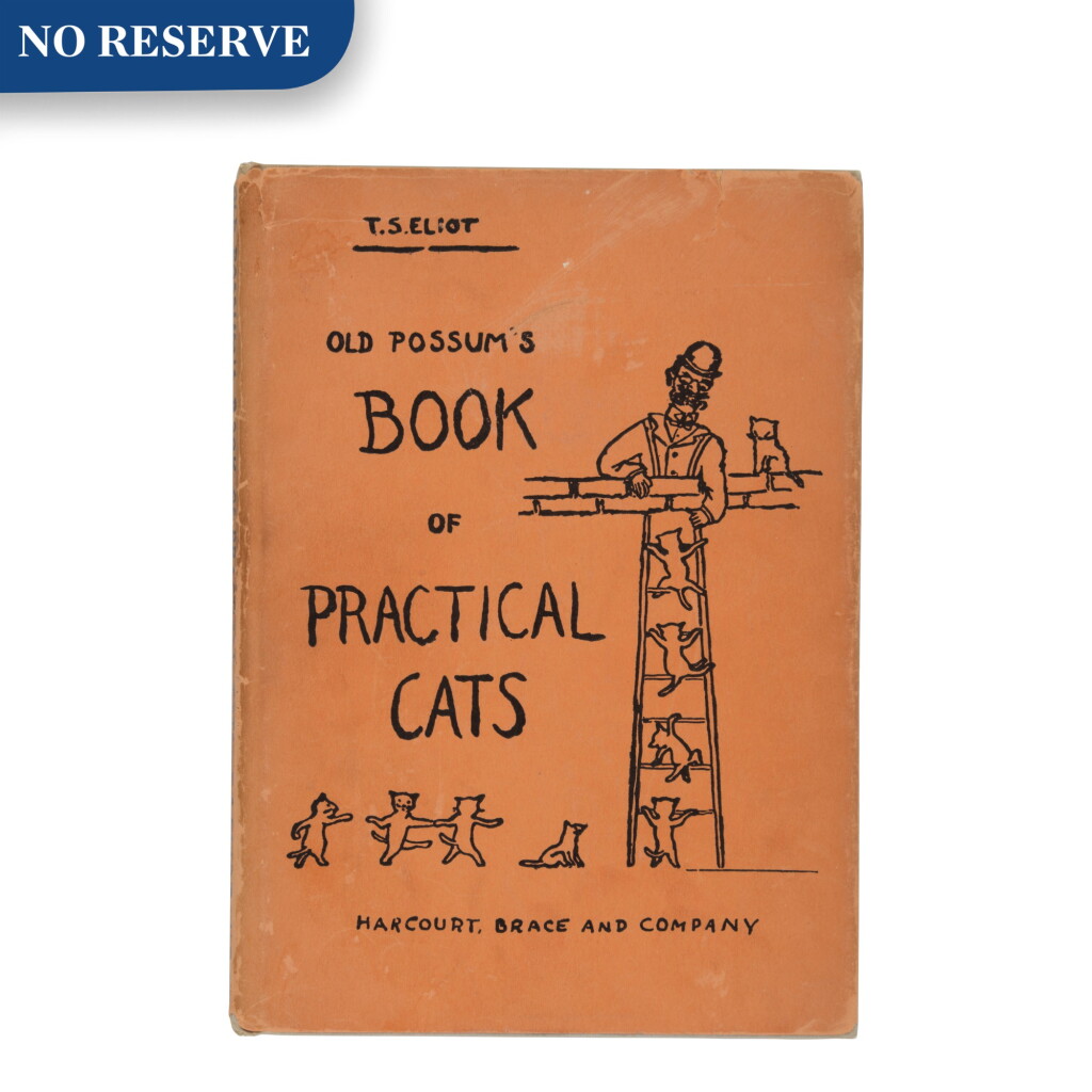 View full screen - View 1 of Lot 73. Richard Feynman's copy of Eliot's "Old Possum's Book of Practical Cats".