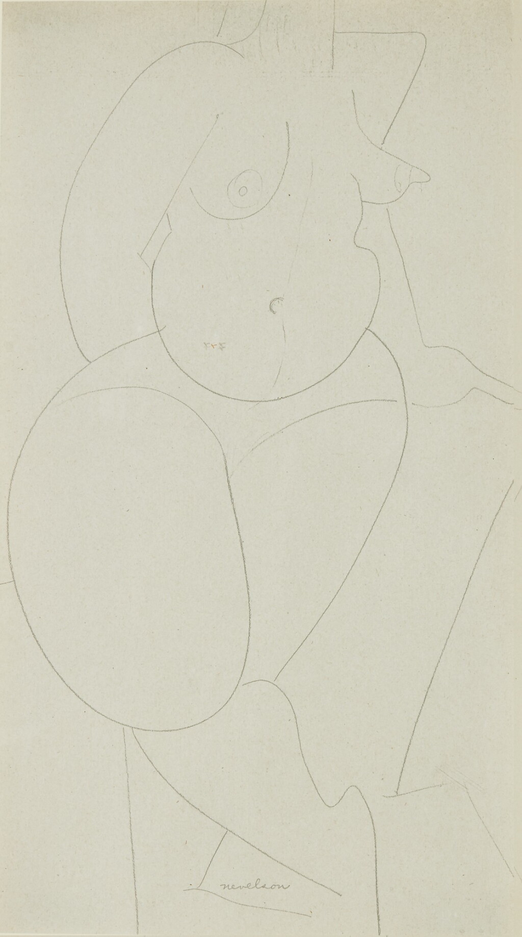 View full screen - View 1 of Lot 85. LOUISE NEVELSON | FEMALE NUDE.