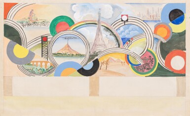 View full screen - View 1 of Lot 52. Projet de panneau décoratif.