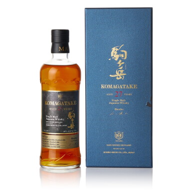 View full screen - View 1 of Lot 1037. 駒ヶ岳 Mars Komgatake 27 Year Old 46.0 abv NV (1 BT70).