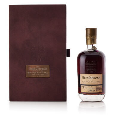 View full screen - View 1 of Lot 9246. The Glendronach Recherche 44 Year Old 48.6 abv 1968 (1 BT70).