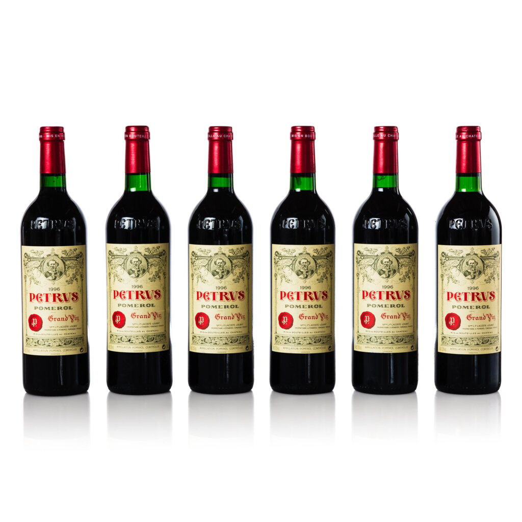 View full screen - View 1 of Lot 203. Petrus 1996 (6 BT).