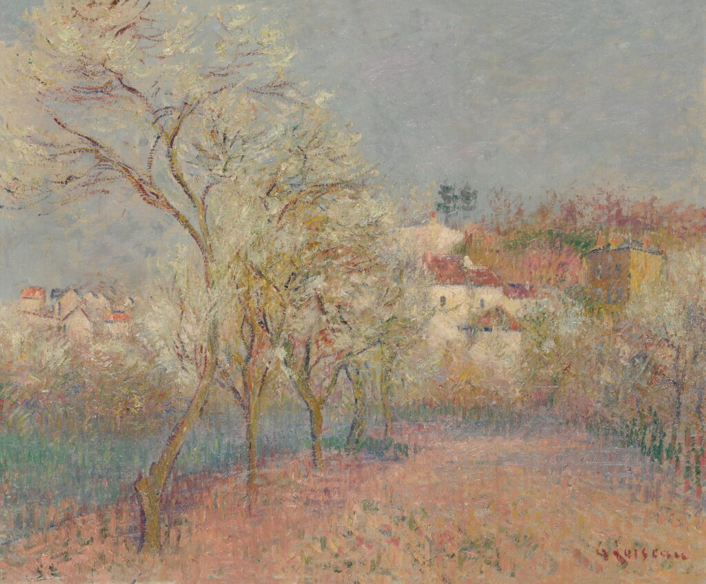View full screen - View 1 of Lot 334. Verger en fleur.