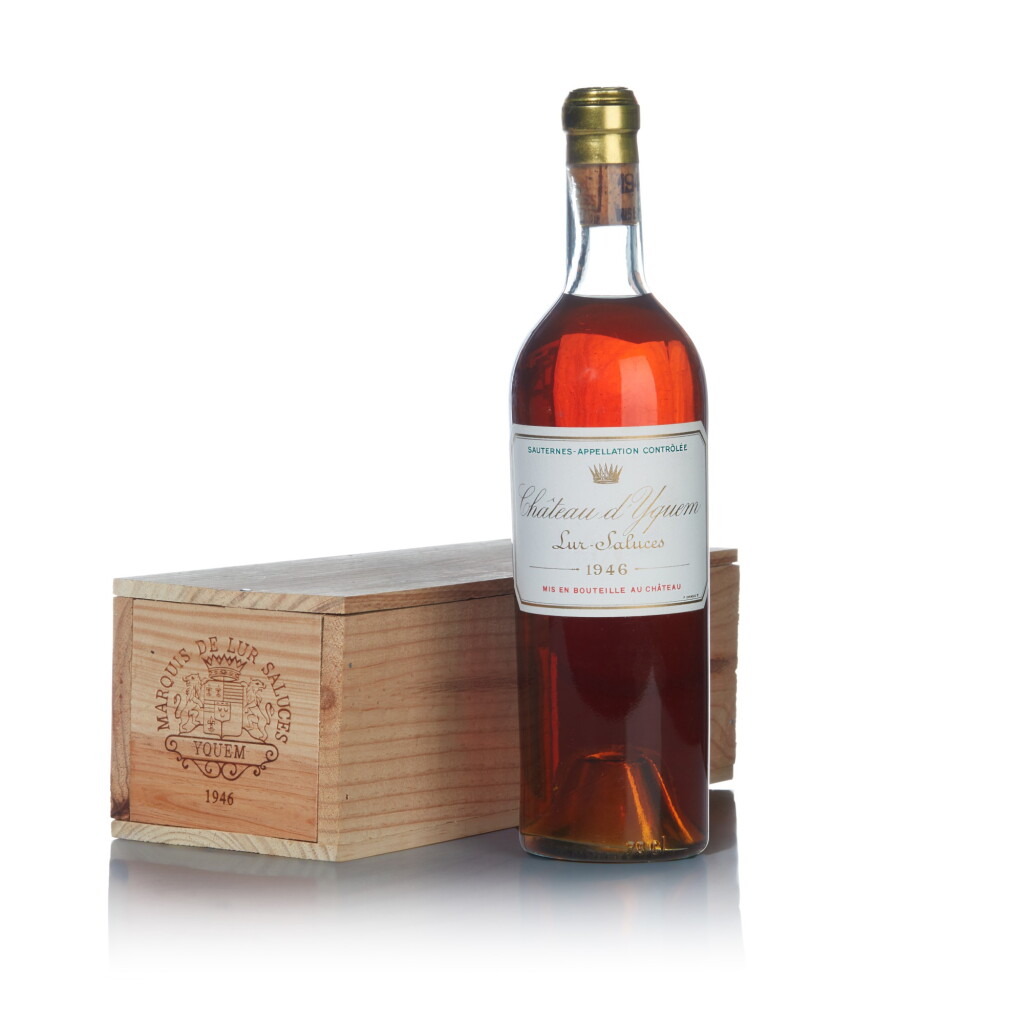 View full screen - View 1 of Lot 208. Château d'Yquem 1946 (1 BT).