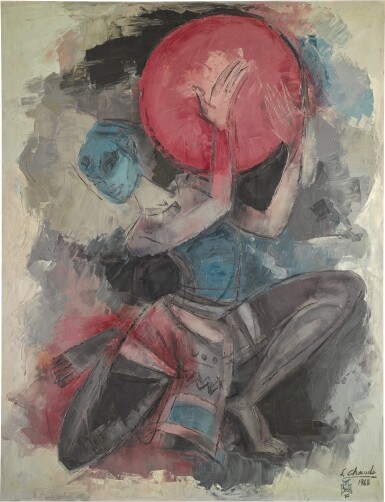 View full screen - View 1 of Lot 100. Drum of Victory.