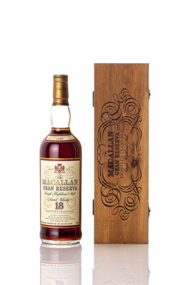 View full screen - View 1 of Lot 5513. The Macallan 18 Year Old Gran Reserva 40.0 abv 1980 (1 BT70).