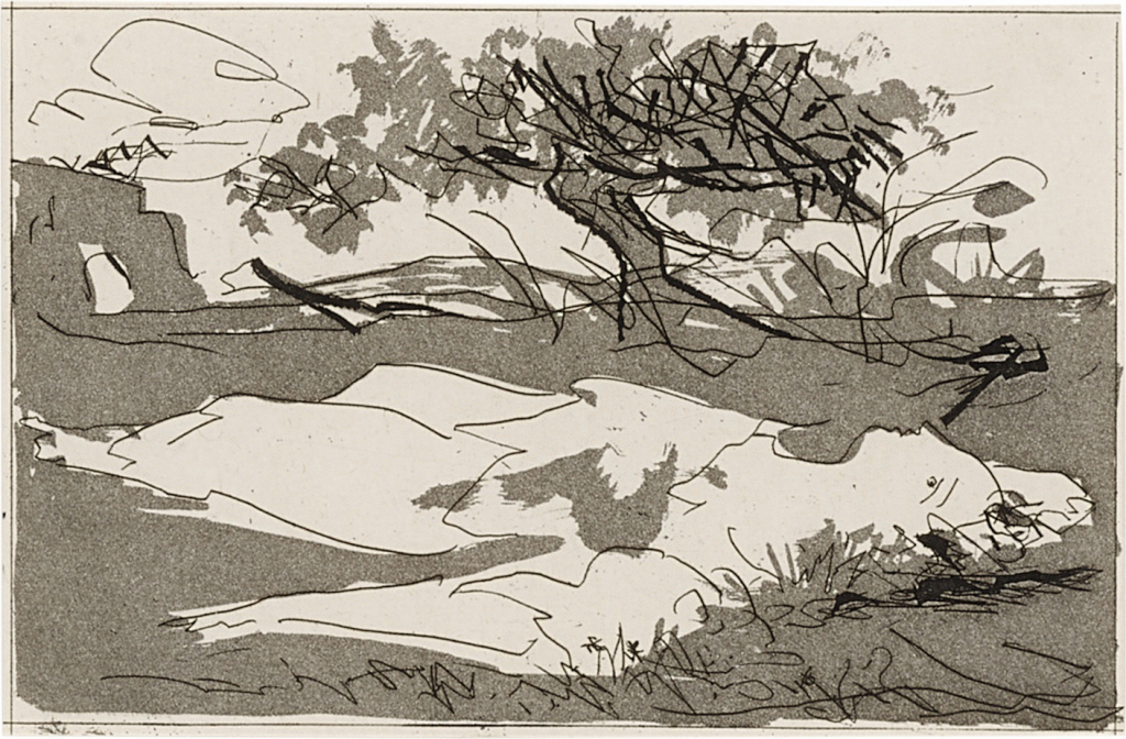 View full screen - View 1 of Lot 8. Sueño y mentira de Franco (Planche II): one plate (see Bloch 298; Baer 616).