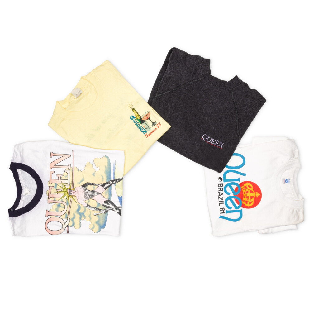 View full screen - View 1 of Lot 2118. Freddie Mercury's Queen promo garments, circa late 1970s - 1983.