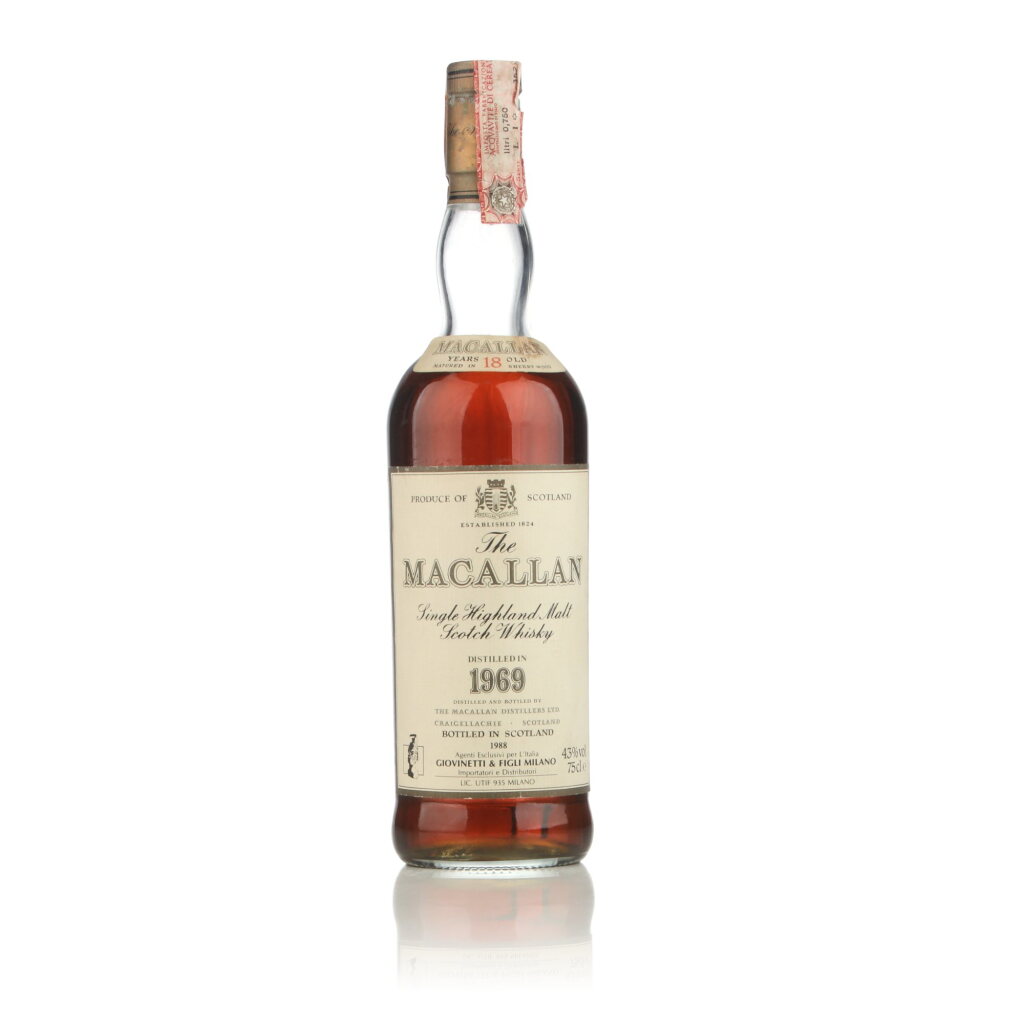 View full screen - View 1 of Lot 17. The Macallan 18 Year Old 43.0 abv 1969 (1 BT 75cl).