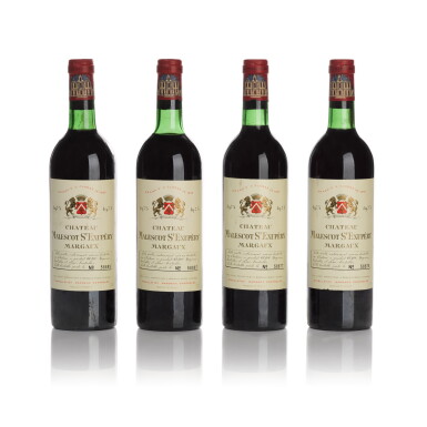 View full screen - View 1 of Lot 105. Château Malescot St. Exupéry 1975 (12 BT).