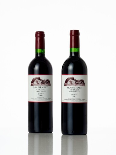 View full screen - View 1 of Lot 4301. Mount Mary, Quintet 2005 (12 BT).