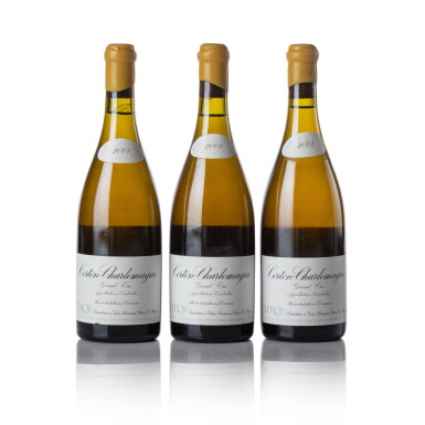 View full screen - View 1 of Lot 17. Corton Charlemagne 2008 Domaine Leroy (3 BT) .