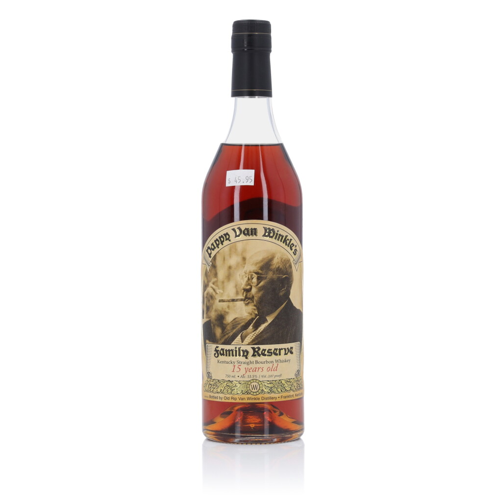 View full screen - View 1 of Lot 585. Pappy Van Winkle's 15 Year Old Family Reserve 107 Proof NV (1 Bottle 75cl).