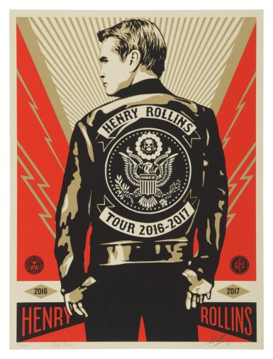 View full screen - View 1 of Lot 61. HENRY ROLLINS TOUR 2016.