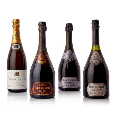 View full screen - View 1 of Lot 9383. Dom Ruinart, Rosé 1971 (3 BT).