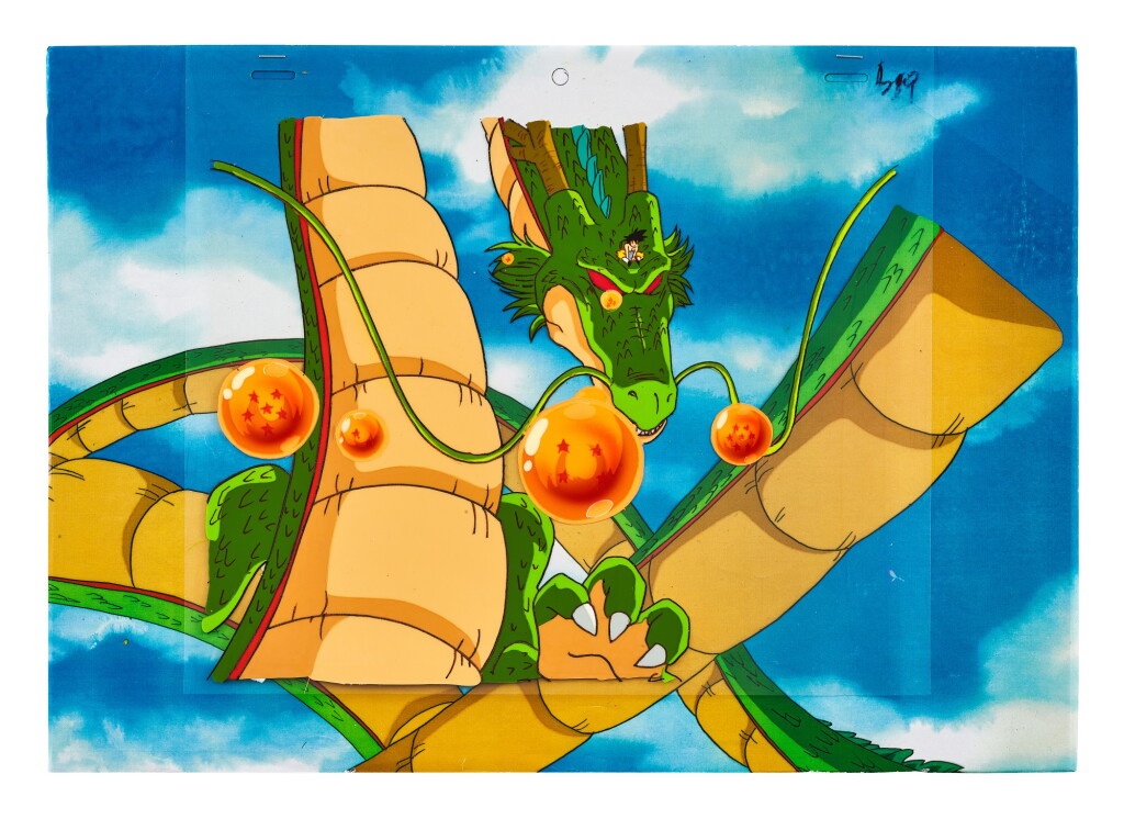 View full screen - View 1 of Lot 56. DRAGON BALL Z BY TOEI ANIMATION 龍珠Z by東映動畫 | SHENRON ANIMATION CEL 神龍動畫手稿.