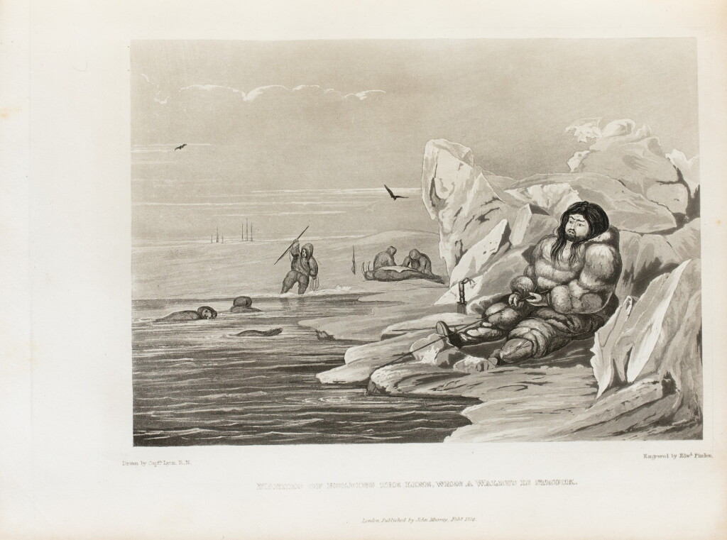 View full screen - View 1 of Lot 183. PARRY. Ensemble des 4 voyages dans les pôles. 1821-1828. Exemplaires Robert Campbell..
