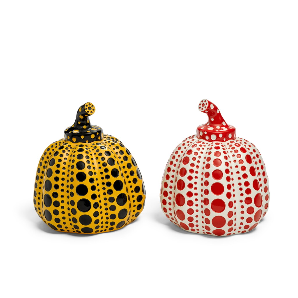 View full screen - View 1 of Lot 50. Yellow Pumpkin; and Red Pumpkin (Two Works).