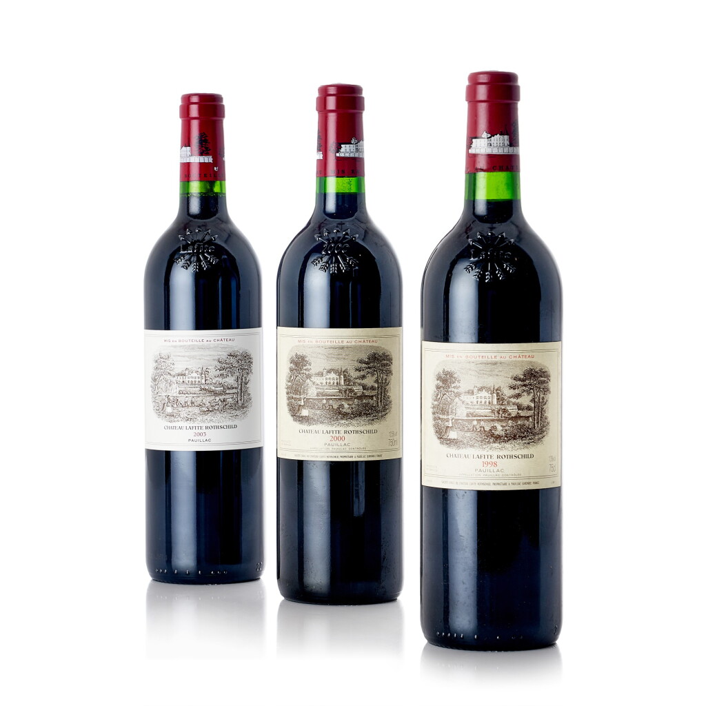 View full screen - View 1 of Lot 9634. Château Lafite 2000 (11 BT).