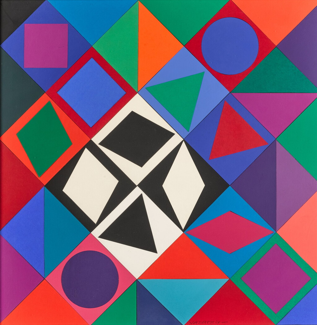 View full screen - View 1 of Lot 4. VICTOR VASARELY | FOLKLORE PLANETAIRE.