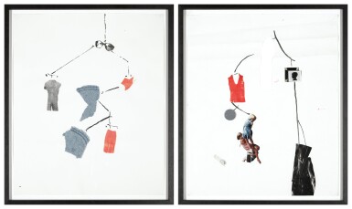 View full screen - View 1 of Lot 39. PAULINA OLOWSKA | UNTITLED (TWO WORKS).