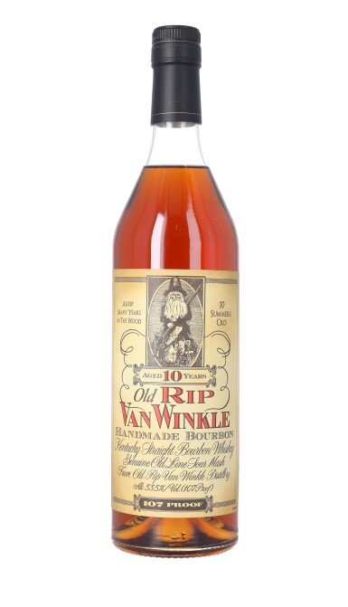 View full screen - View 1 of Lot 46. Old Rip Van Winkle 10 Year Old 107 proof NV (1 BT75).