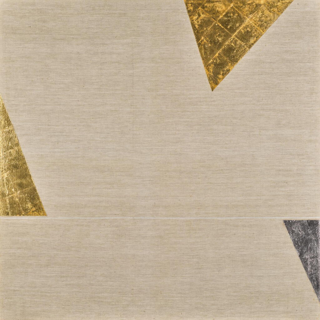 View full screen - View 1 of Lot 74. PATRICK SCOTT | GOLD PAINTING 486.