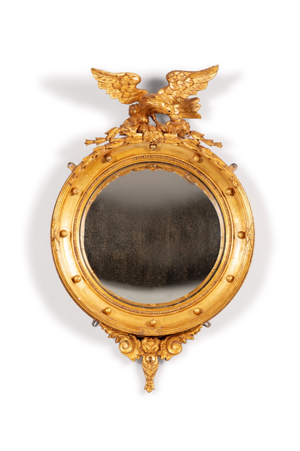 全萤幕检视 - 查看139A Regency style giltwood convex mirror | Miroir bombé en bois doré de style Régence的1