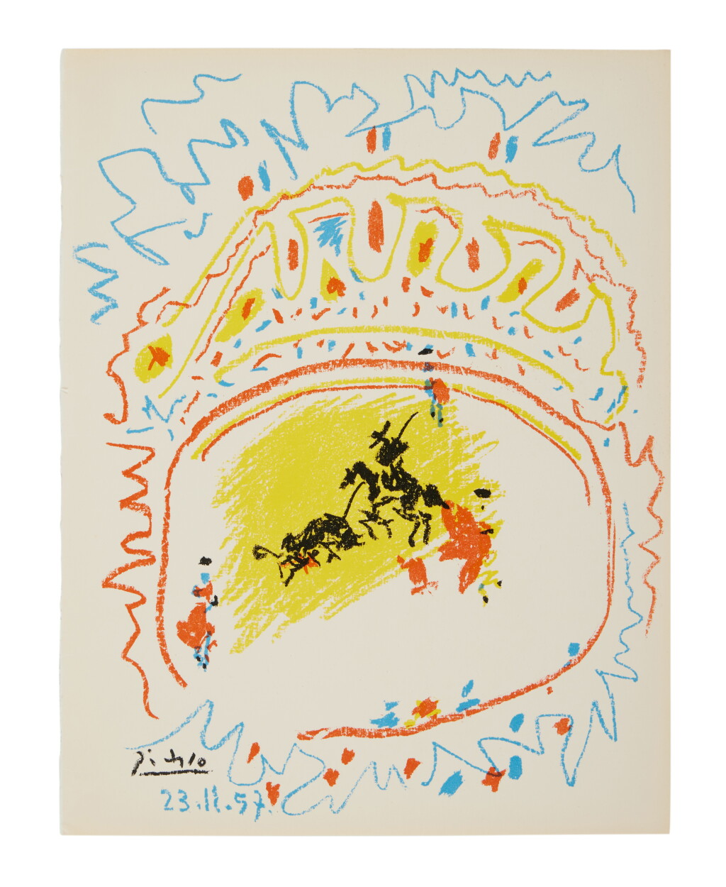 View full screen - View 1 of Lot 913. La petit corrida.