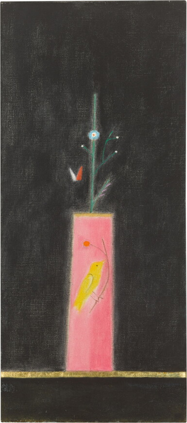 Canary Vase Still Life