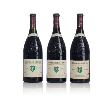 View full screen - View 1 of Lot 532. Châteauneuf du Pape Rouge, Réserve des Célestins 2006 Henri Bonneau (3 MAG).
