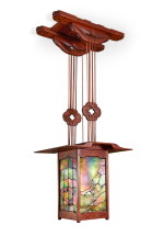 Monumental Lantern from the Entry of the Robert R. Blacker House, Pasadena, California