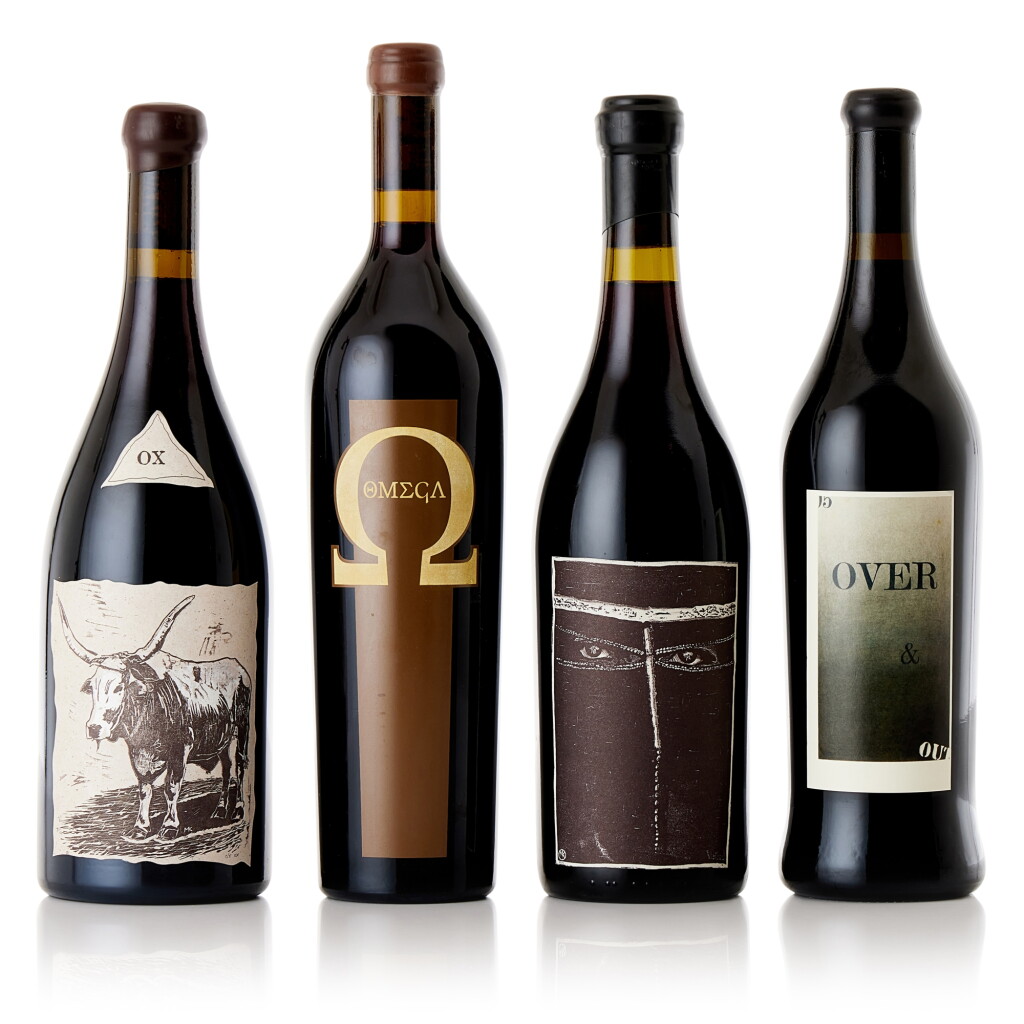 View full screen - View 1 of Lot 7626. Sine Qua Non, Omega, Pinot Noir 2003 (2 BT).