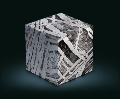View full screen - View 1 of Lot 63. Seymchan Meteorite Cube.