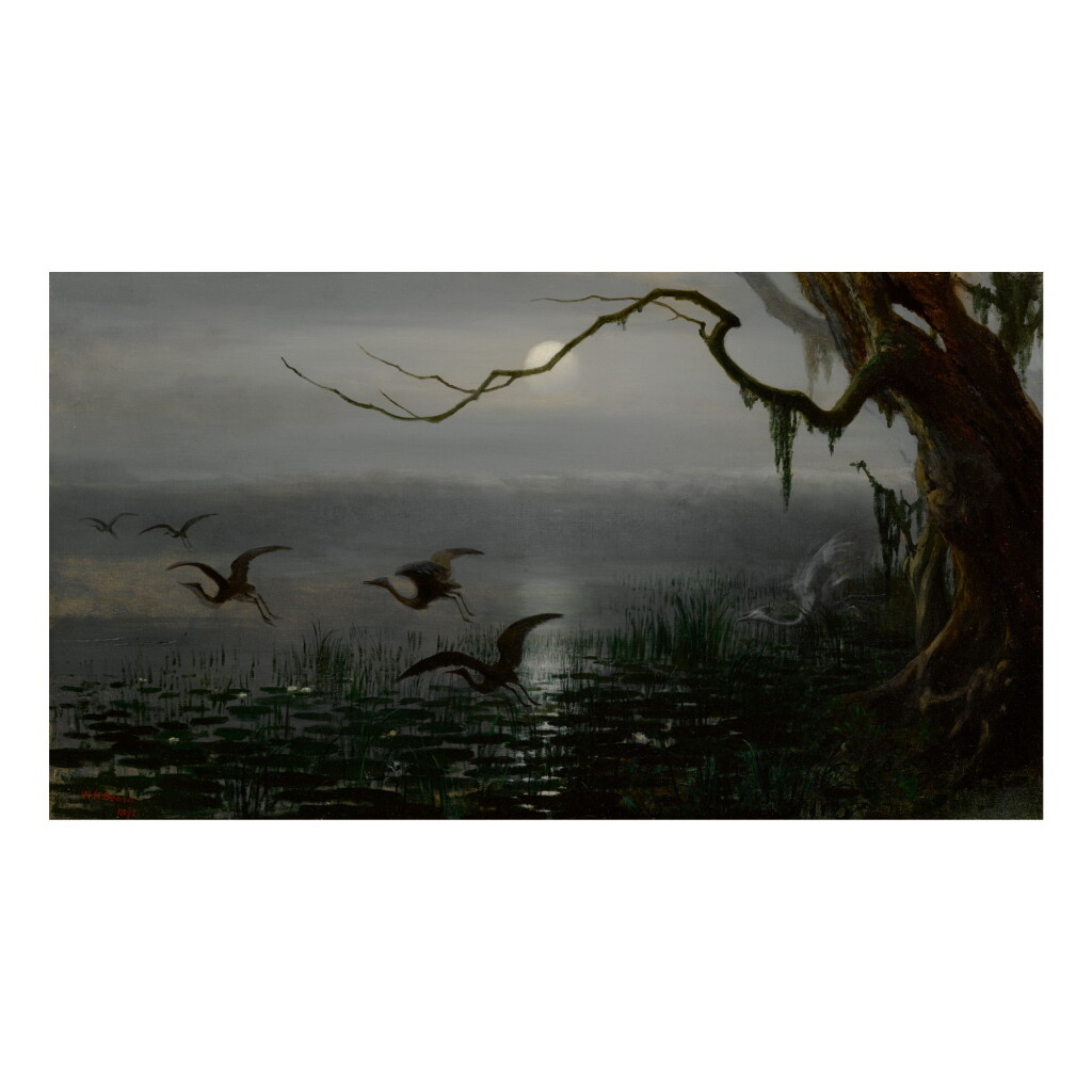 View full screen - View 1 of Lot 112. WILLIAM HOLBROOK BEARD | THE PHANTOM CRANE.