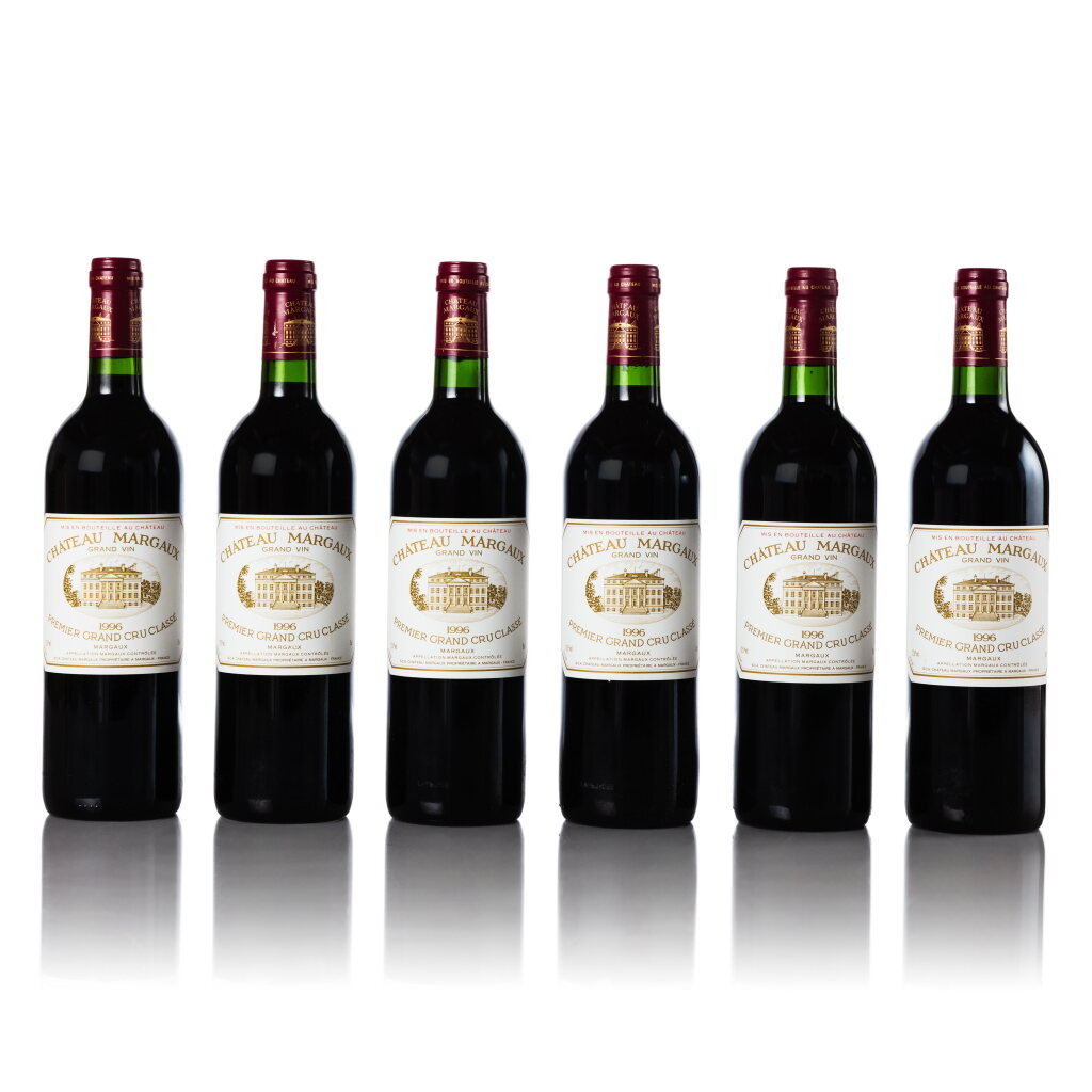 View full screen - View 1 of Lot 3328. Château Margaux 1996 (6 BT).
