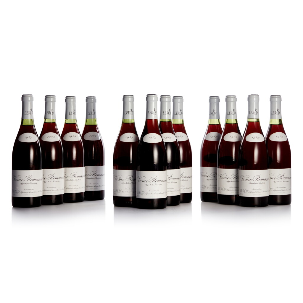 View full screen - View 1 of Lot 1007. Vosne Romanée 1969 Maison Leroy (12 BT).