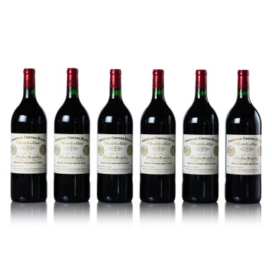 View full screen - View 1 of Lot 207. Château Cheval Blanc 1990 (6 MAG).