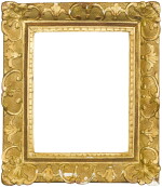 A Louis XIV carved giltwood frame