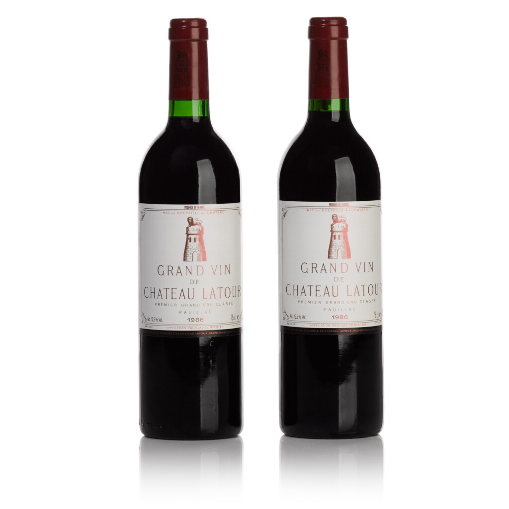 View full screen - View 1 of Lot 19. Château Latour 1986 (2 BT).
