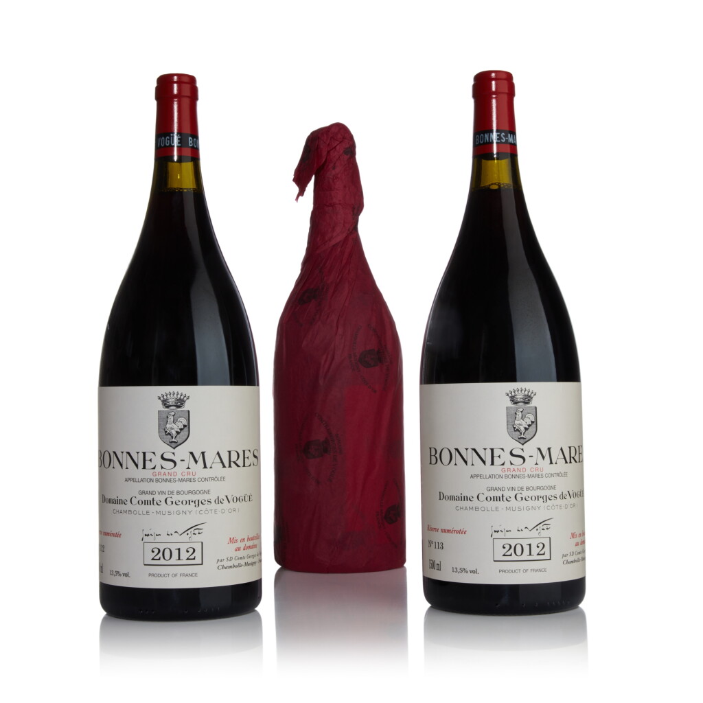 View full screen - View 1 of Lot 53. Bonnes Mares 2012 Comte Georges de Vogüé (3 MAG).