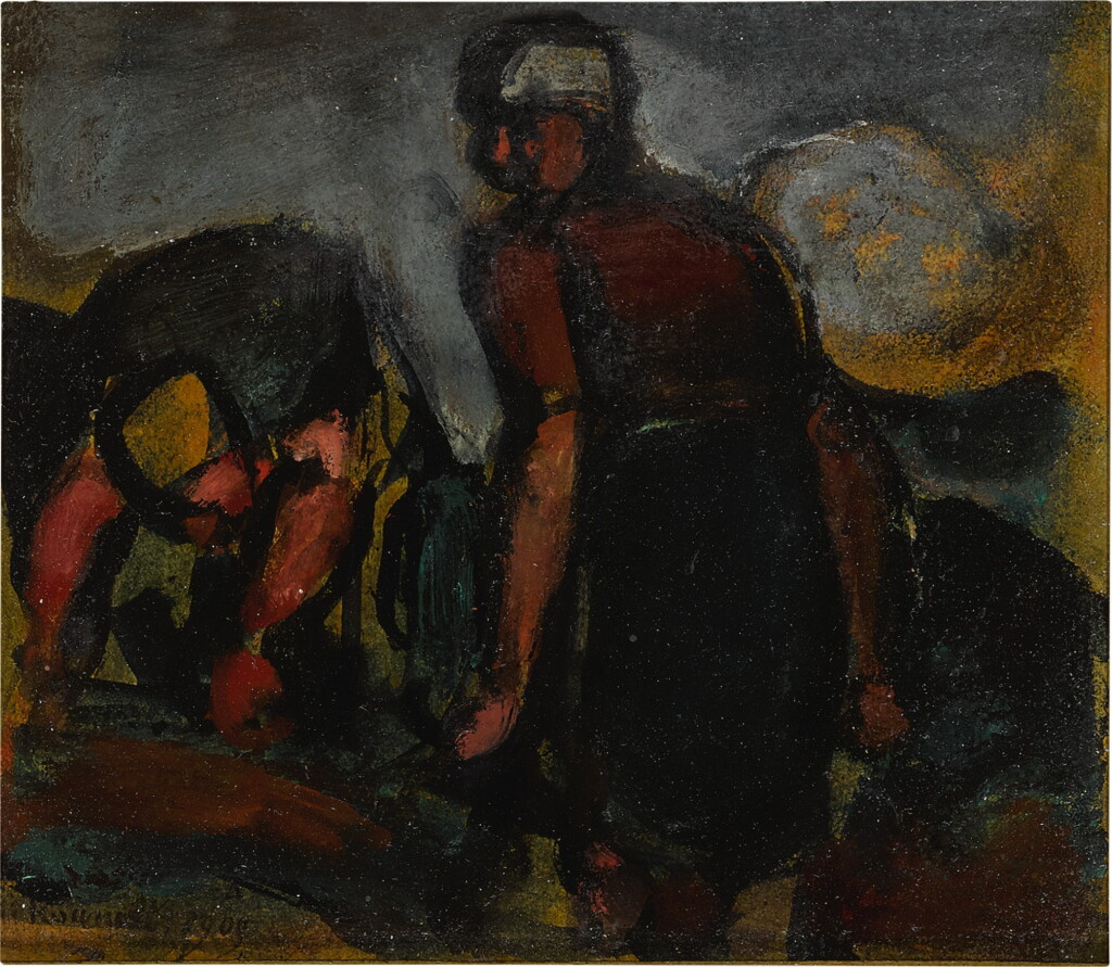 View full screen - View 1 of Lot 61. GEORGES ROUAULT | PAYSANNES.
