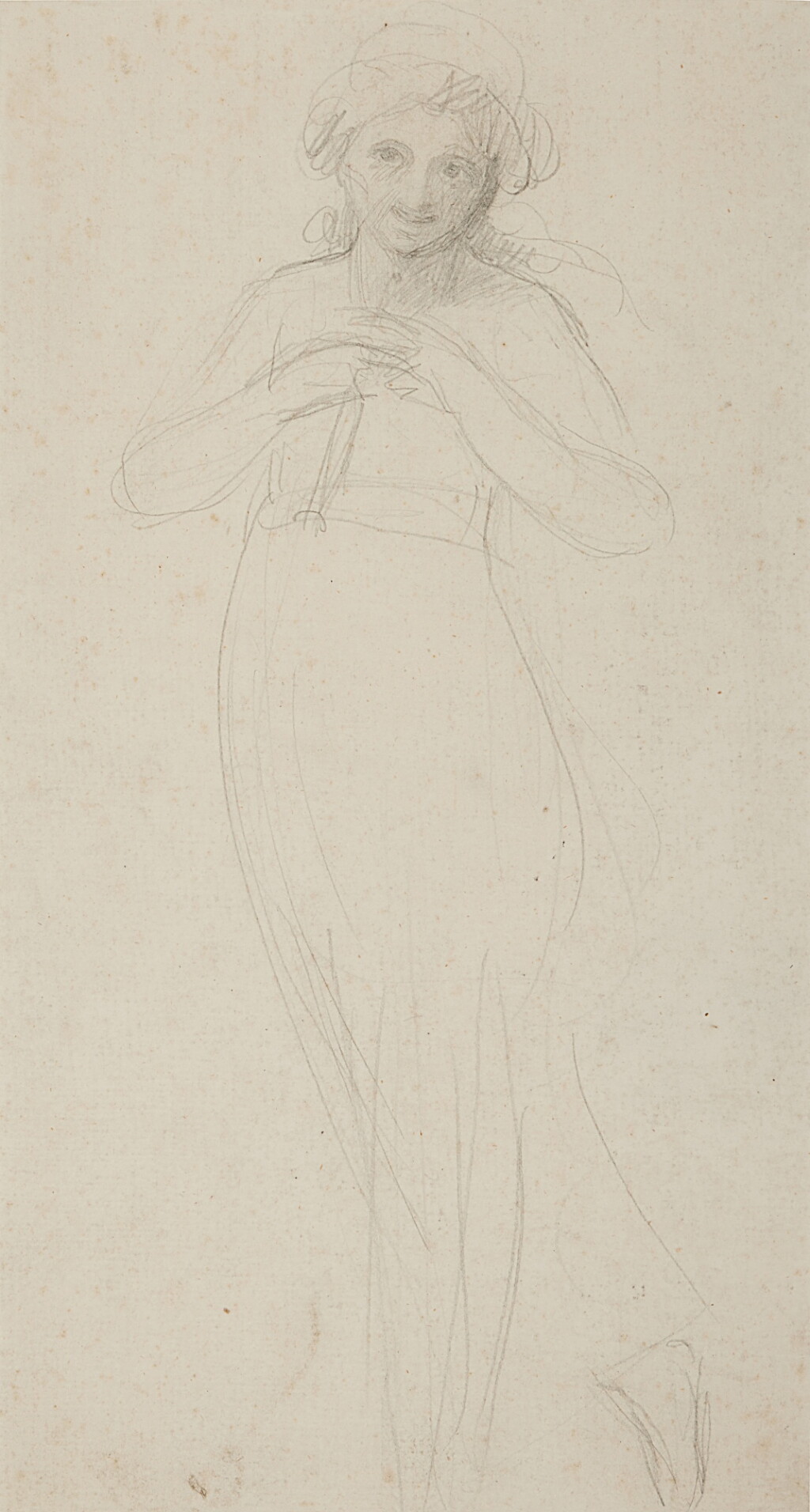 View full screen - View 1 of Lot 245. Emma Hamilton as a wood nymph.