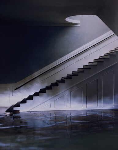 View full screen - View 1 of Lot 937. Green Staircase #3.