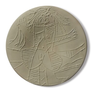 View full screen - View 1 of Lot 44. Femme échevelée (A. R. 510).